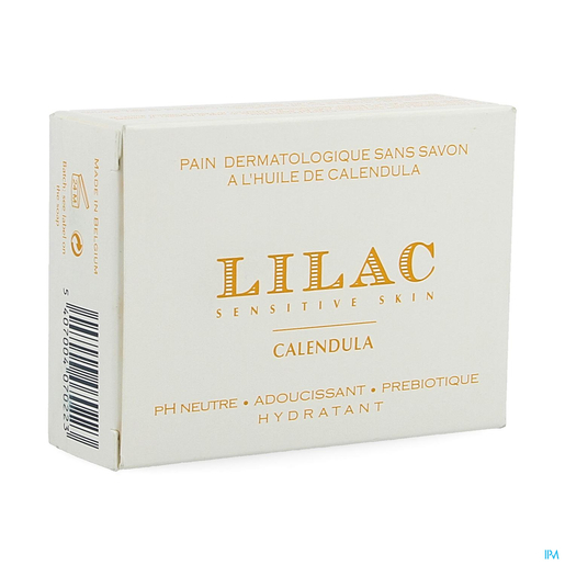 Lilac Dermatologisch Reinigingsblok met Calendulaolie 100 g | Bad - Douche