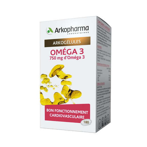 Arkocaps Omega 3 Origine Marine 180 Capsules | Omega 3 - Omega 6