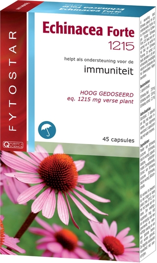 Fytostar Echinacea Forte 45 Capsules | Natuurlijk afweersysteem - Immuniteit