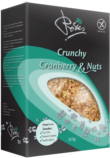 Rosies Crunchy Cranberry &amp; Nuts 325g 5652