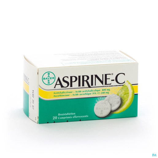 Aspirine C 20 bruistabletten | Hoofdpijn - Diverse pijnen