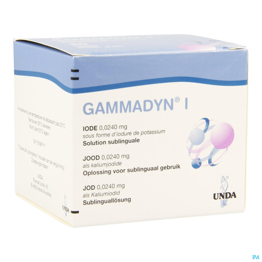 Gammadyn Jood (I) ampullen 30x2ml Unda | Sporenelementen