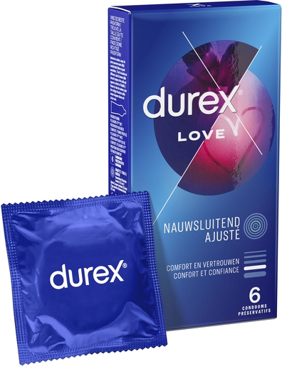Durex Love Préservatifs 6 Pièces | Préservatifs