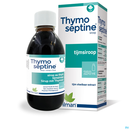 Thymoseptine Tijmsiroop 250ml | Keelpijn