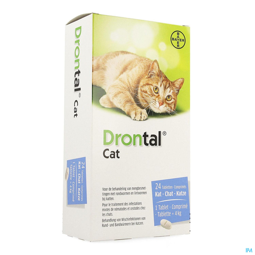 Drontal Katten Chats Comp 24 | Médicaments pour chat