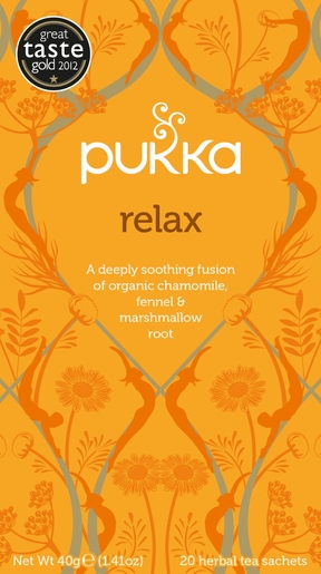 Pukka Relax Infusion Bio 20 Sachets | Thés, tisanes et infusions