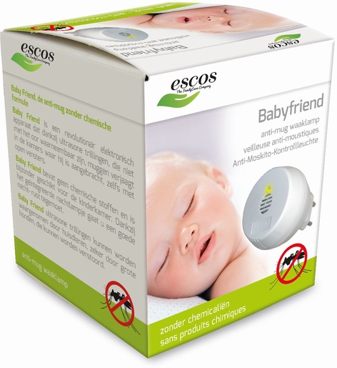 Babyfriend Ultrasoon Anti-muggentoestel | Antimuggen - Insecten - Insectenwerend middel 