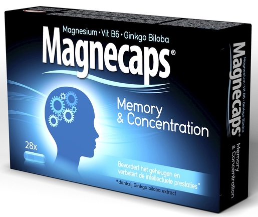 Magnecaps Memory &amp; Concentration 28 Capsules | Geheugen - Concentratie