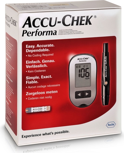 Accu-Chek Performa Bloedglucosemeter | Diabetes - Glycemie