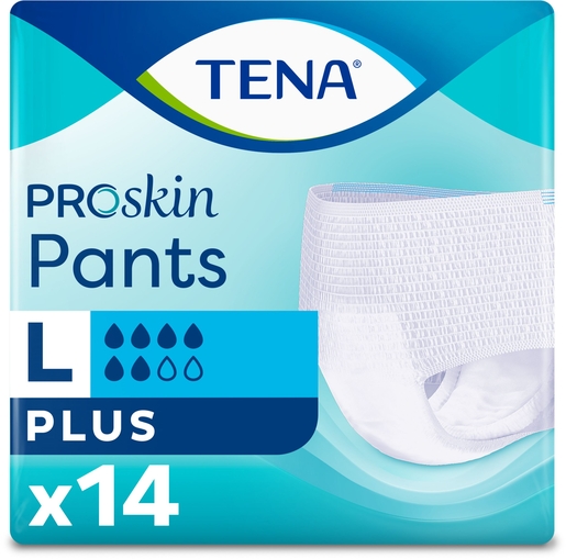 TENA Pants Plus ProSin Large - 14 stuks | Verbanden - Slips - Broekjes