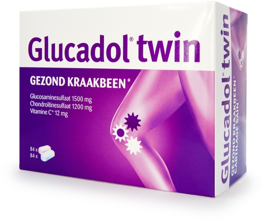Glucadol Twin 2 x 84 Tabletten | Gewrichten - Artrose