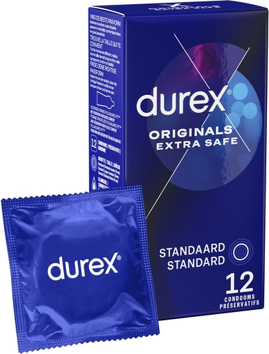 Durex Extra Safe Condoms 12 | Préservatifs