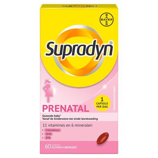 Supradyn Prenatal 60 capsules | Zwangerschapsvitaminen