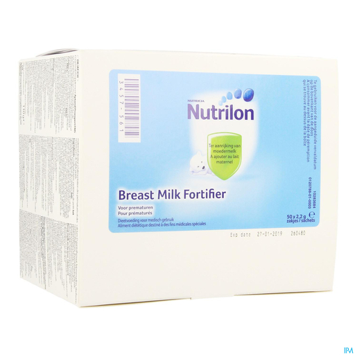 Nutrilon Versterkend Moedermelk Zakjes Poeder 50x22gr | Specifieke melk
