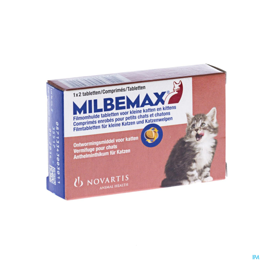 Milbemax Petit Chats - Kitten Comp Pell 1x2 | Médicaments pour chat