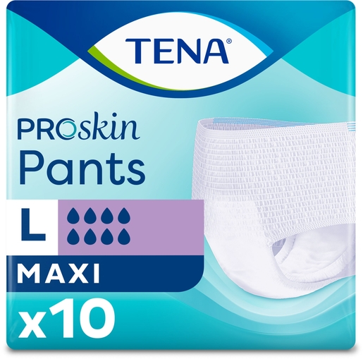 TENA Pants Maxi ProSkin Large - 10 stuks | Verbanden - Slips - Broekjes