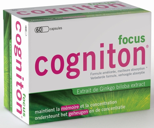 Cogniton Focus 60 Capsules | Mémoire - Concentration