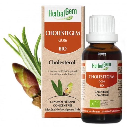 Herbalgem Cholestegem BIO Druppels 30 ml | Hart - Bloedsomloop