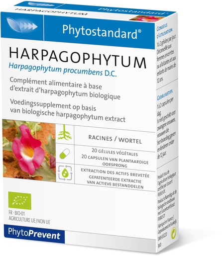 Phytostandard Harpagophytum 20 Capsules | Varia