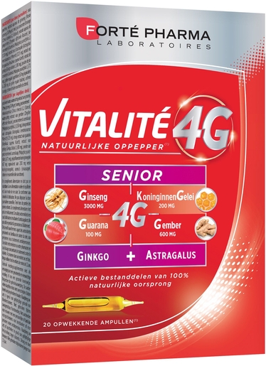 MultiVit&#039;4G Senior 30 Tabletten | Natuurlijk afweersysteem - Immuniteit