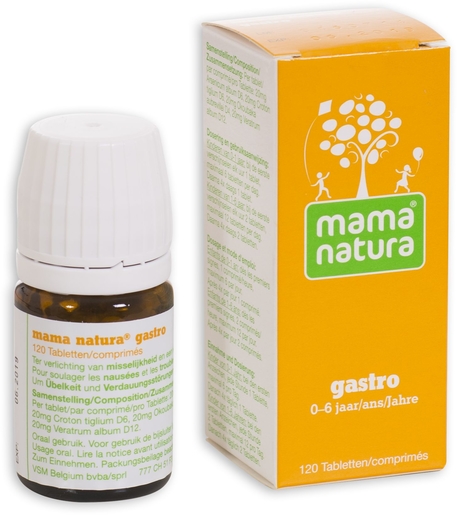 Mama Natura (VSM) Gastro 120 Comprimés | Confort digestif