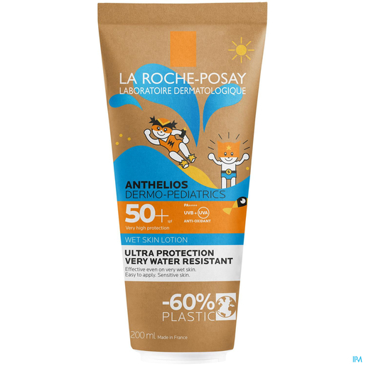 La Roche Posay Anthelios IP50+ Dermopediatrics Wetskin 200ml | Crèmes solaires