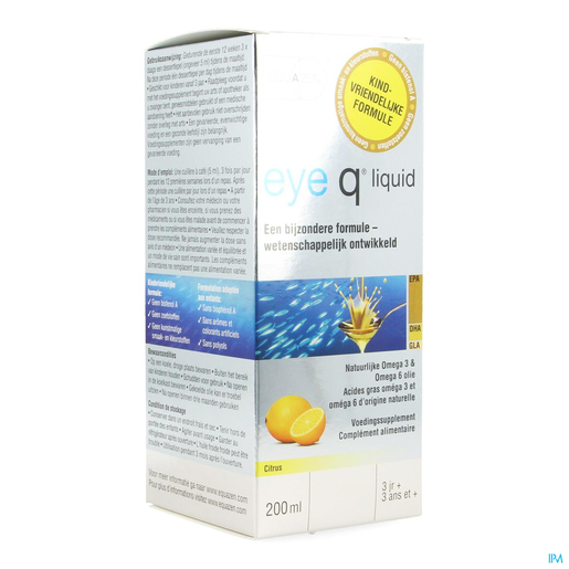 Eye Q Omega 3/6 Epa Citrus Springfield 200ml | Geheugen - Concentratie