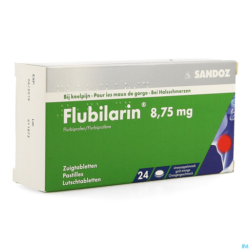 Flubilarin 8,75mg 24 Zuigtabletten | Keelpijn