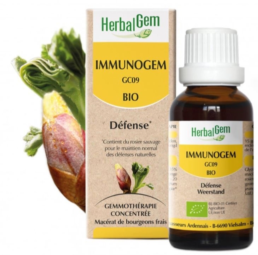 Herbalgem Immunogem Weerstand Bio 30 ml | Natuurlijk afweersysteem