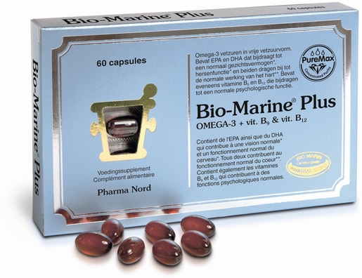 Bio-Marine Plus 60 Capsules | Cholestérol
