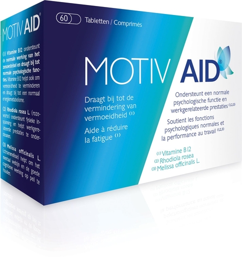 Motiv Aid 60 Comprimés | Bien-être