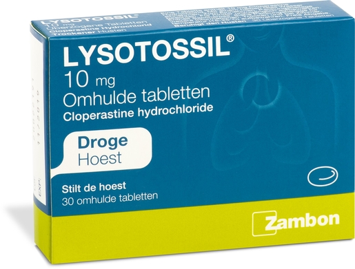 Lysotossil 10mg 30 Tabletten | Droge hoest