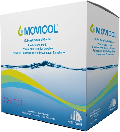 Movicol Poudre pour Solution Buvable 20 Sachets | Constipation