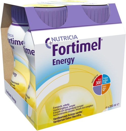 Fortimel Energy Vanille 4x200ml | Nutrition orale