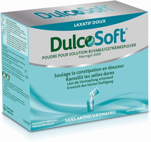 Dulcosoft 20 Sachets de Poudre x10g | Digestion - Transit