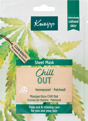 Kneipp Masque Tissu Chill Out 24 g | Maskers