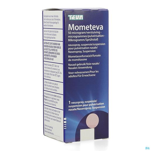 Mometeva Spray Nasal 50 µg/dose 140 Pulvérisations | Nez