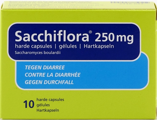 SacchiFlora 250mg 10 Capsules | Darmflora