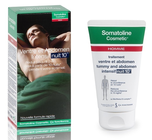 Somatoline Cosmetic Man Behandeling Buik Intensief Nacht 10 150ml | Afslanken