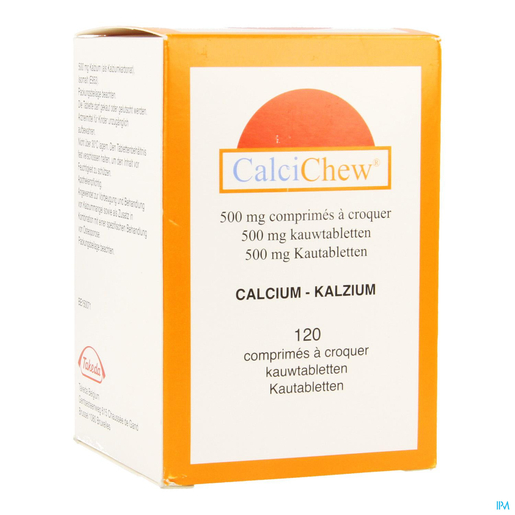 CalciChew 500mg 120 Kauwtabletten | Calcium - Vitamine D