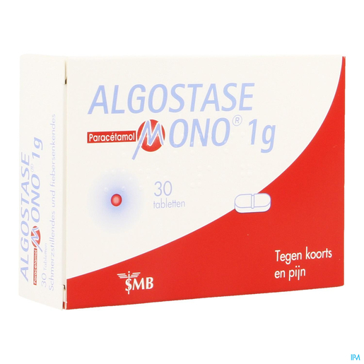 Algostase Mono 1g 30 Tabletten | Hoofdpijn - Diverse pijnen