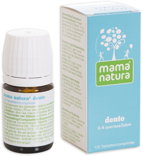 Mama Natura (VSM) Dento 120 Tabletten | Gebit
