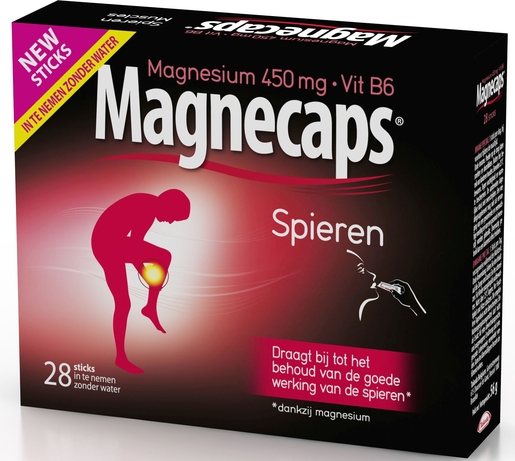 Magnecaps Spieren 28 Poedersticks | Varia