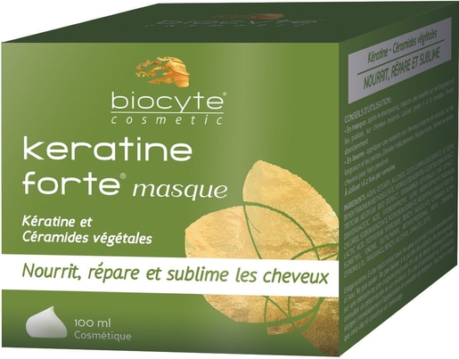 Biocyte Keratine Forte Baume Reparateur 100ml | Brossage - Démêlage