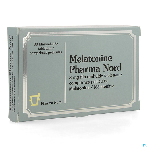 Melatonine Pharma Nord 3 mg Filmomhulde Tabletten 30 x 3 mg | Nachtrust