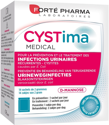 Cystima Medical 14 Zakjes | Urinair comfort