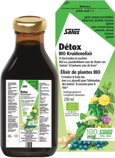 Salus Detox 250ml | Zuiverend - Ontgiftend