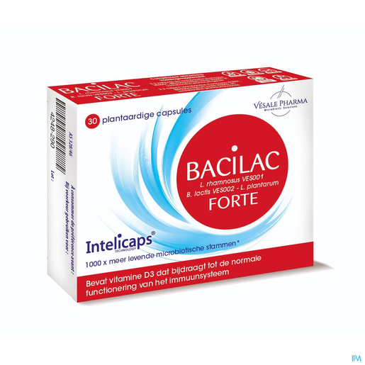 Bacilac Forte 30 Capsules | Darmflora