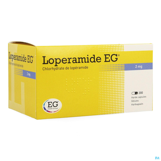 Loperamide EG 2 mg 200 Capsules | Diarree - Turista