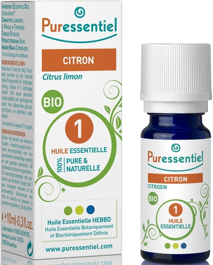 Puressentiel Expert Citroen Bio Etherische Olie 10ml | Bioproducten